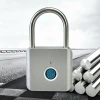 Cross-border wholesale fast fingerprint recognition smart padlock, metal anti-theft suitcase lock, portable identification safety lock Application Scenario